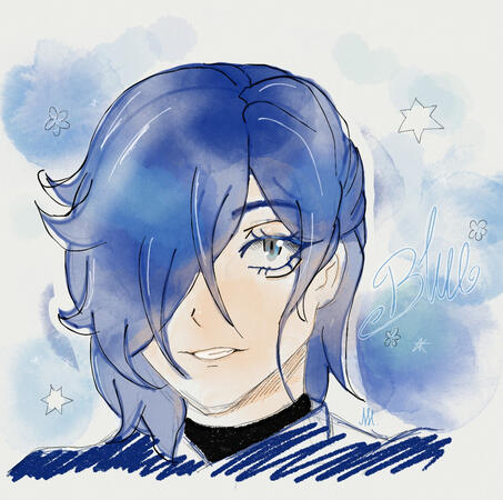 Blue